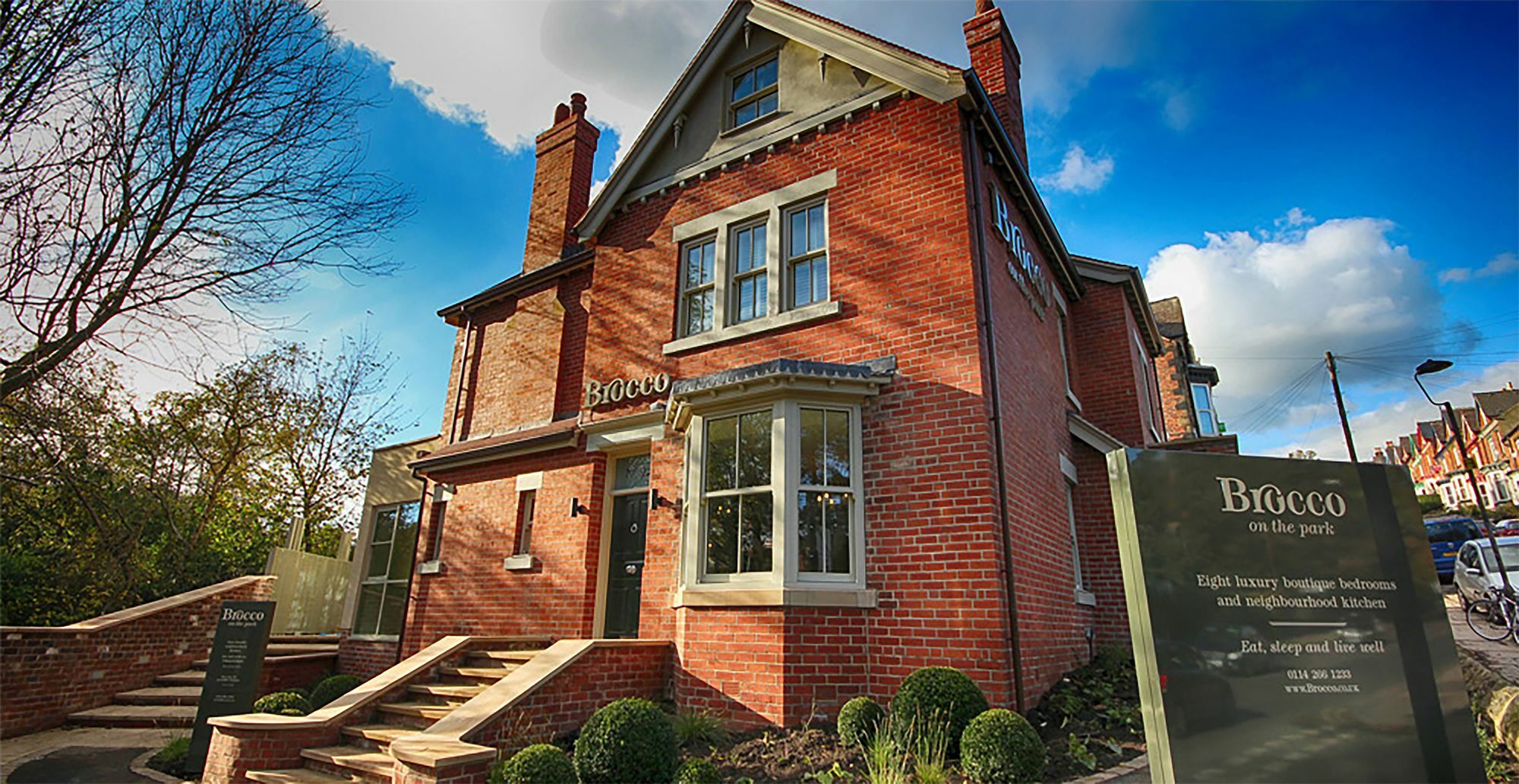 Brocco On The Park Boutique Hotel Sheffield Dış mekan fotoğraf